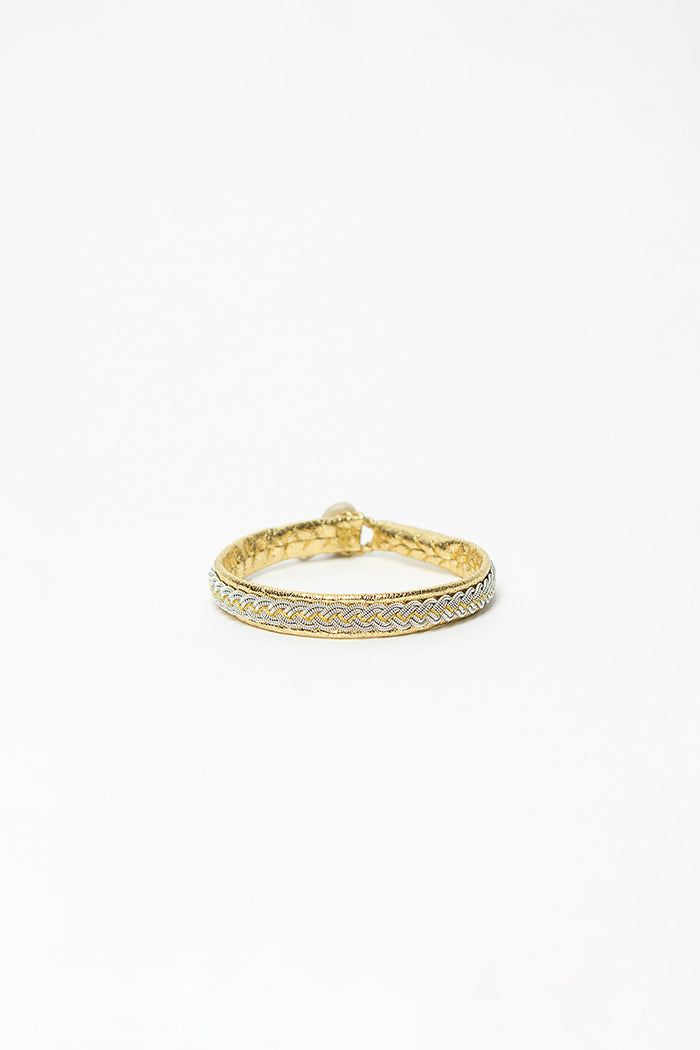 Gold/Gold Hide A Bracelet 1