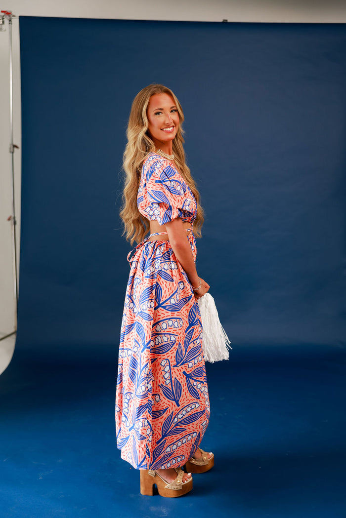 Griffin Dress - Orange Crush