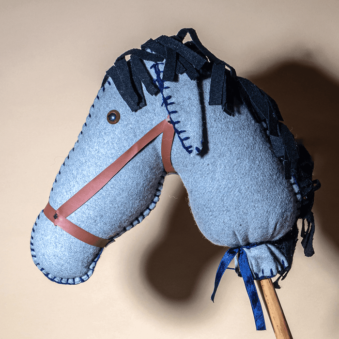 Handcrafted Hobby Horse | Pretend Play - Bombay Toy Company