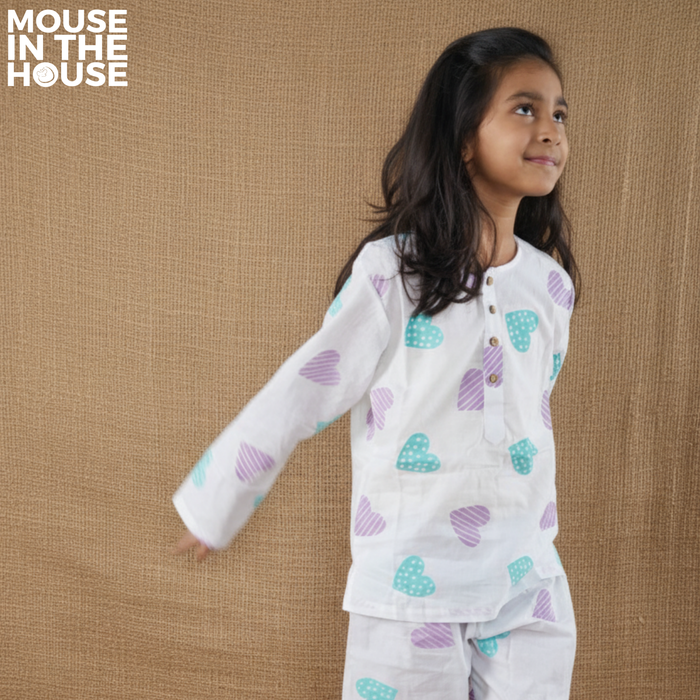 Heart to Heart - Unisex Nightwear