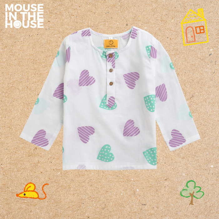 Heart to Heart - Unisex Nightwear