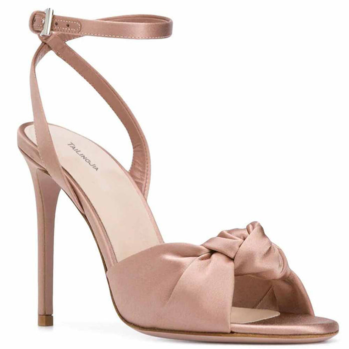 High Heels Fashion Women's Shoes Knot Buckle Sandals