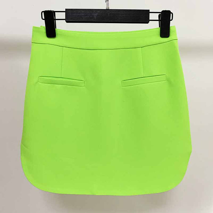 Hollow Out Mini Skirt for Ladies