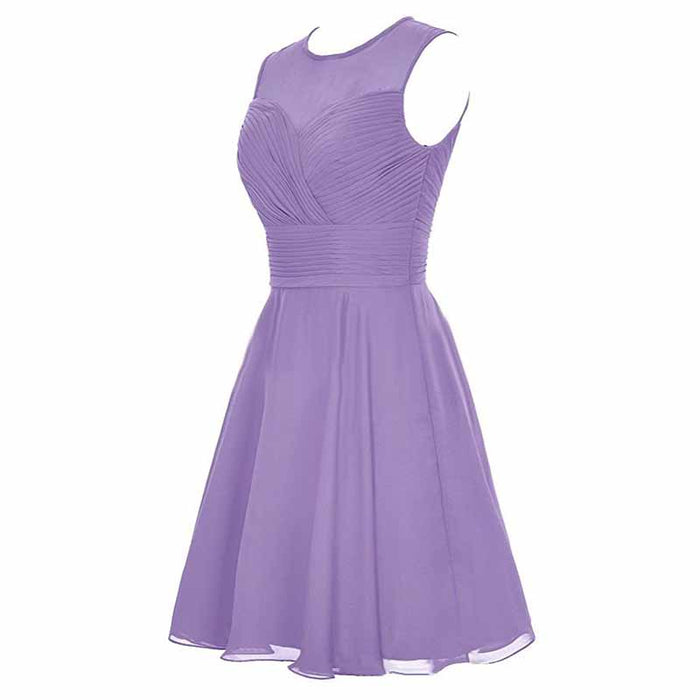 Homecoming Dress Short Prom Dresses Chiffon A-Line Junior Prom Dress