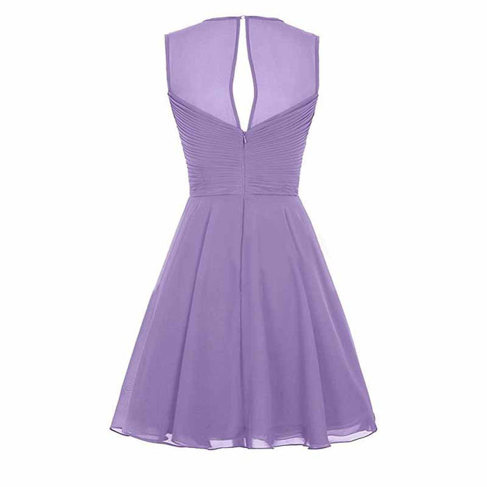 Homecoming Dress Short Prom Dresses Chiffon A-Line Junior Prom Dress