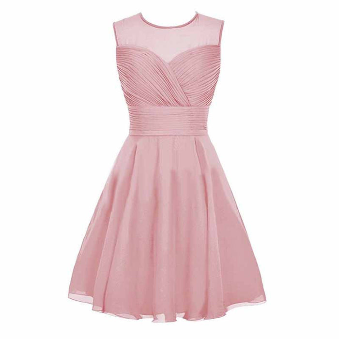 Homecoming Dress Short Prom Dresses Chiffon A-Line Junior Prom Dress