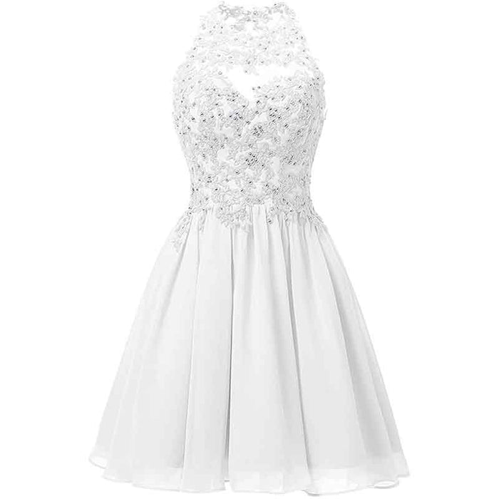 Homecoming Dress Short Prom Dresses Lace Cocktail Party Dress Formal Gowns