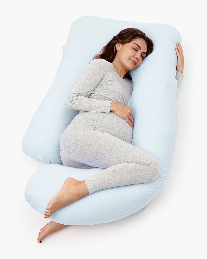 Huggable - Coussin de maternité en coton en forme de U
