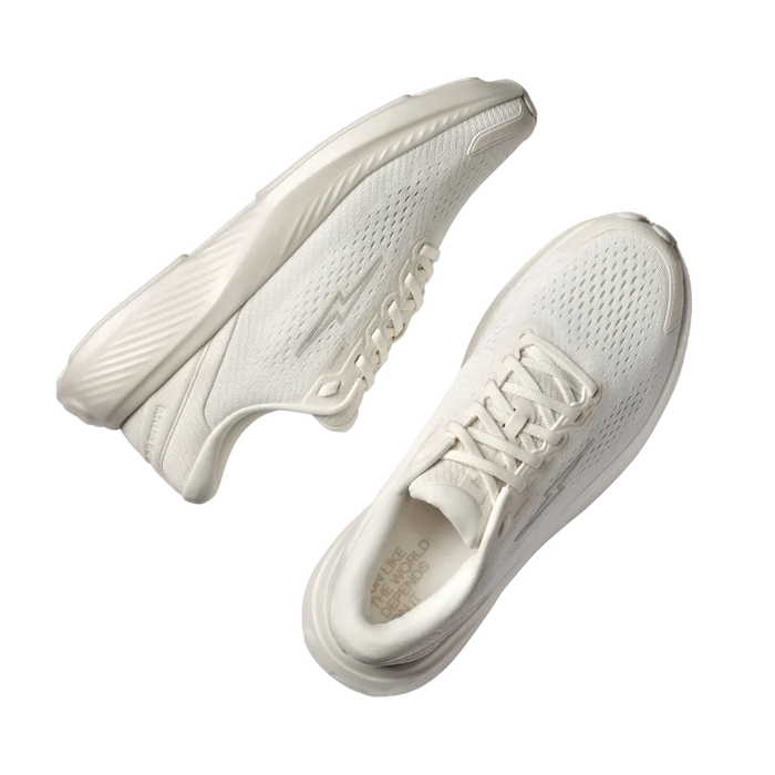 Hylo Unisex Impact 2 Running Shoes in Undyed/Pebble, top view