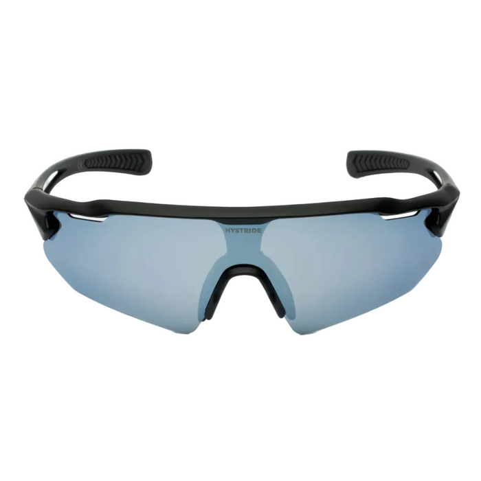 Hystride Unisex Speed Pro Sunglasses in Black/Silver