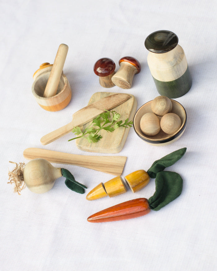 I am a Chef | Wooden Cooking Set | Pretend Play - Bombay Toy Company