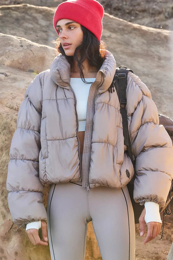 In A Bubble Puffer Jacket - Nordic Trail FREE PEOPLE