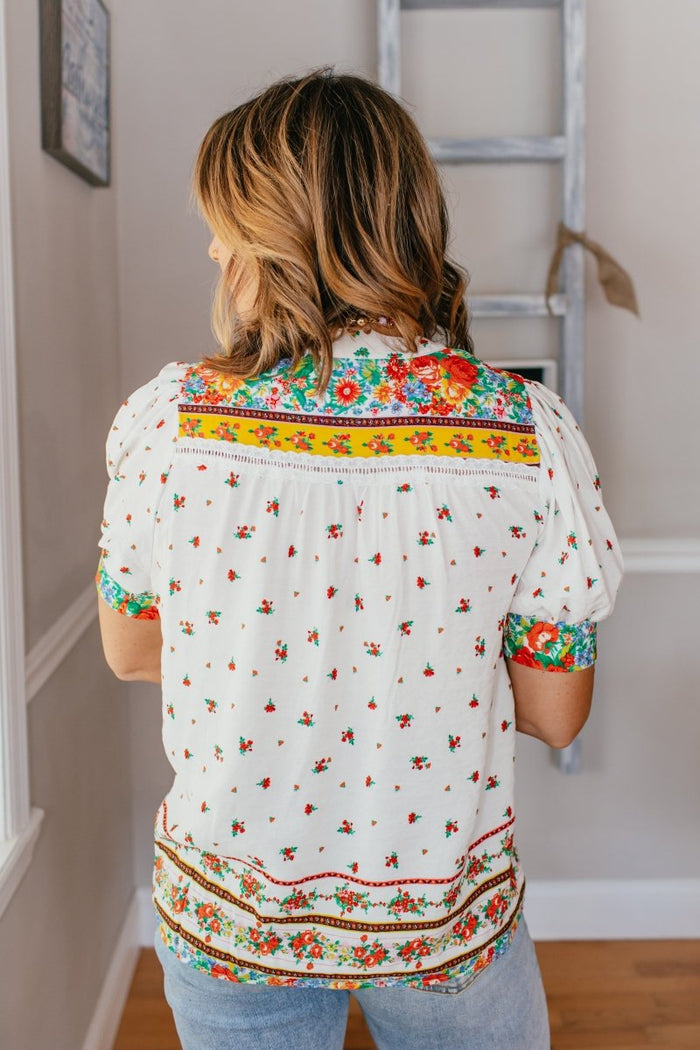 In The Meadow Top - Reg & Curvy - Macoma Boutique100 Short Sleeve