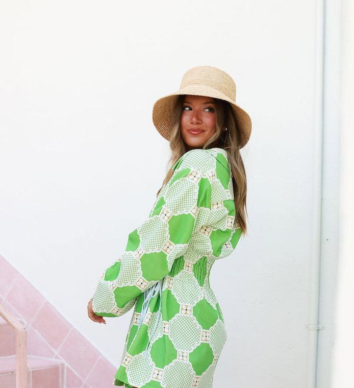 Isadora Bucket Hat - Natural