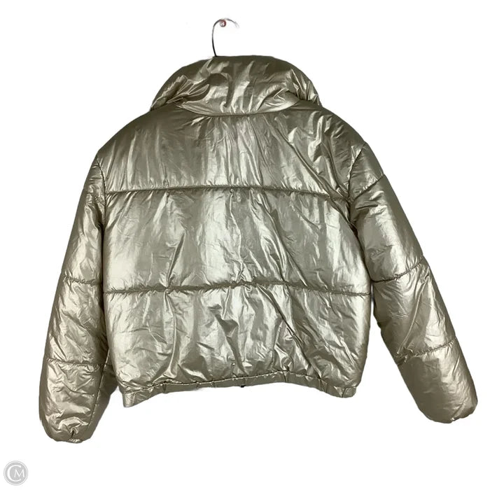 Jacket Puffer & Quilted By Wild Fable In Green, Size: M
