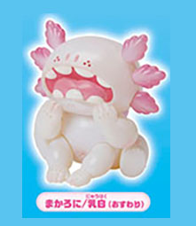 JAPAN STASTO X GRAPE BRAIN 6feet Axolotl Macaron PVC mini figure model C