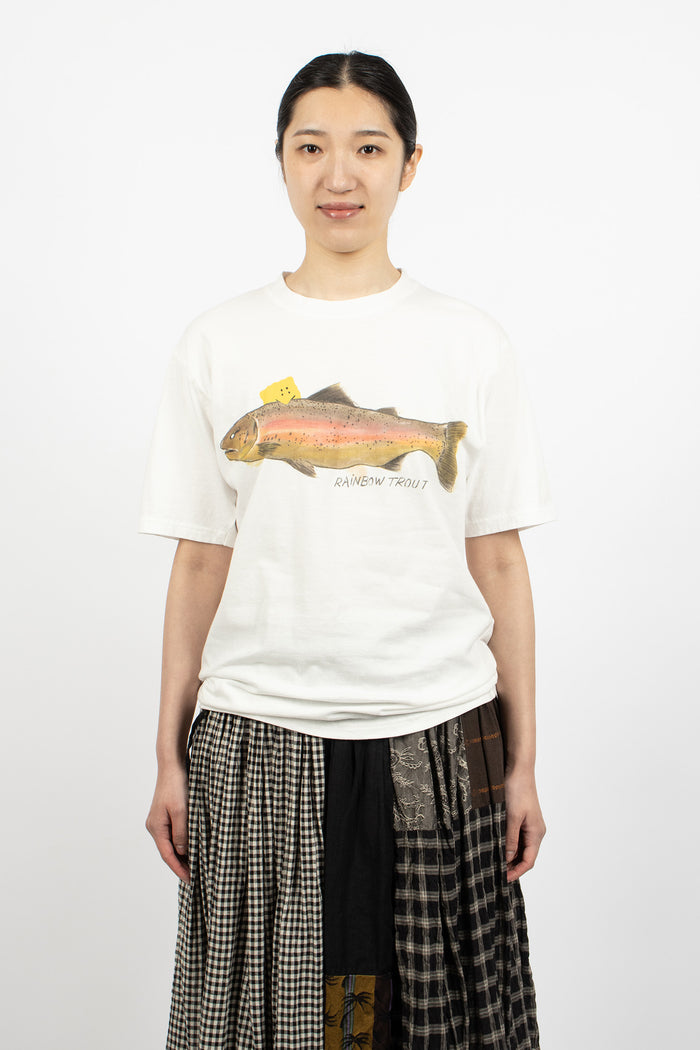 Jersey Crew T-Shirt One Trout Peckish Rainbowy