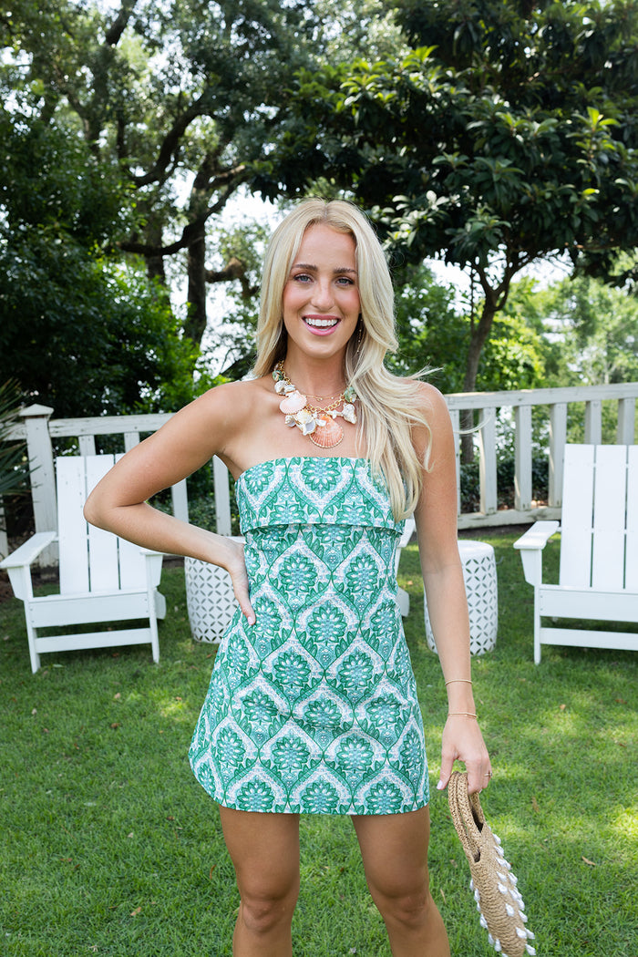 Karlee Mini -Green Floral