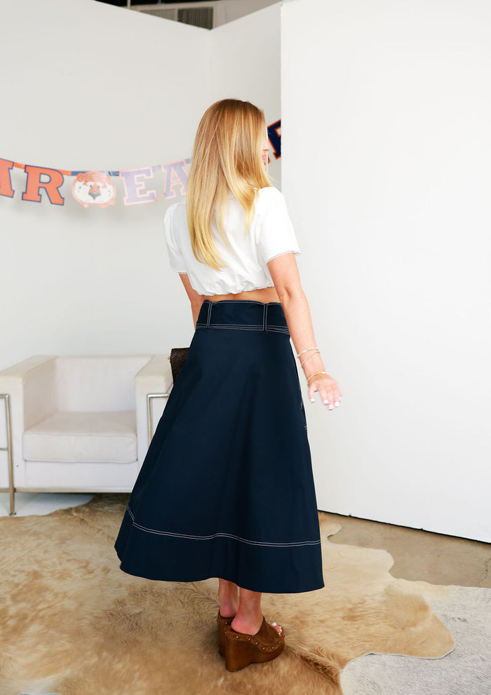 Kaylee Skirt - Navy