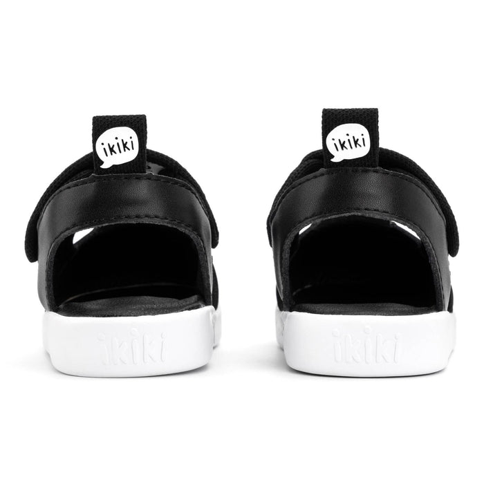 Killer Whale Squeaky Toddler Sandals | Black Squeaky Sandals ikiki® Shoes