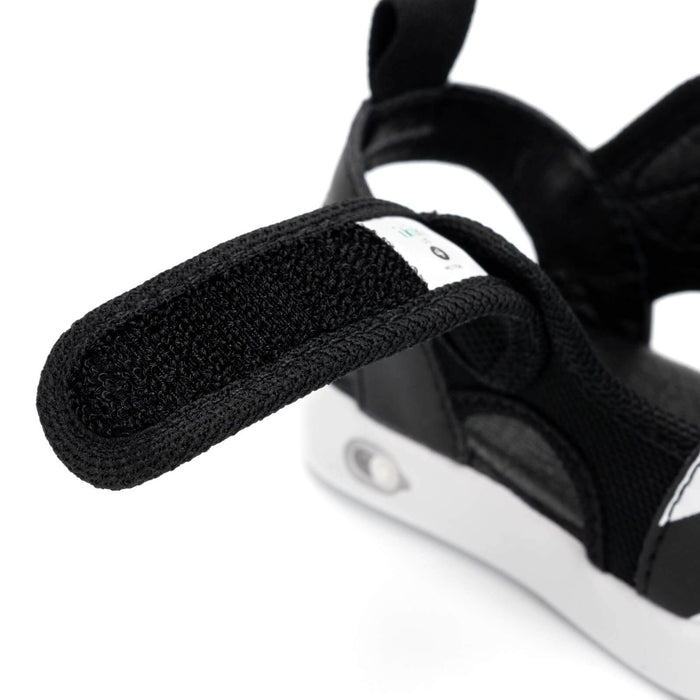 Killer Whale Squeaky Toddler Sandals | Black Squeaky Sandals ikiki® Shoes