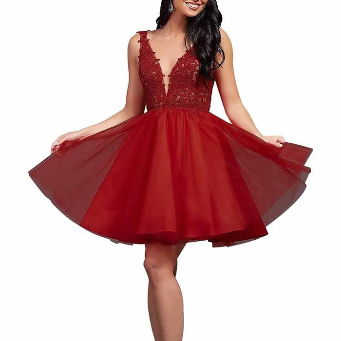 Normal Size / Dark red