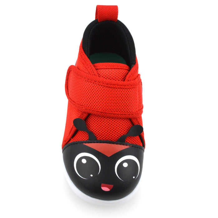 Ladybug Squeaky Toddler Shoes Version 2.0 Singletons Squeaky Shoes ikiki® Shoes