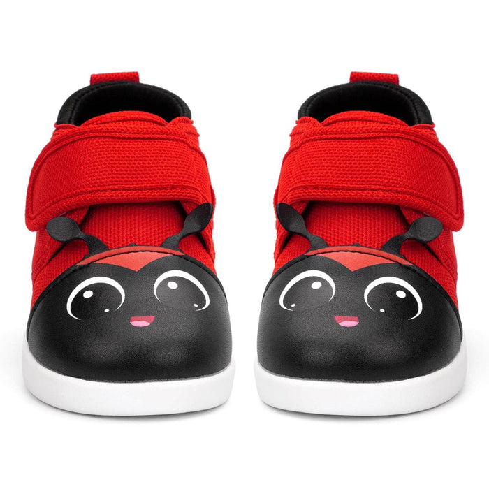 Ladybug Squeaky Toddler Shoes | Red Squeaky Shoes ikiki® Shoes