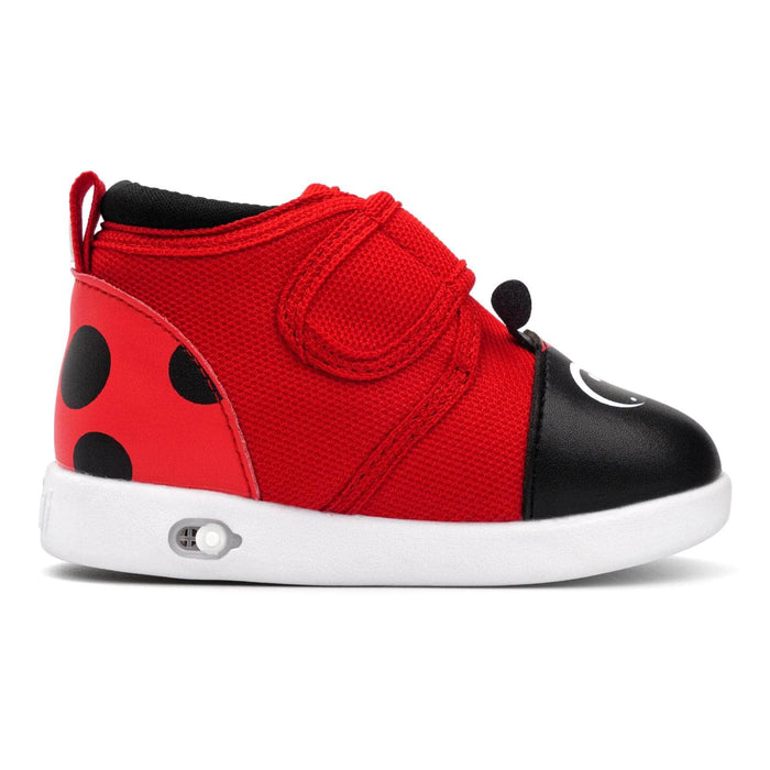 Ladybug Squeaky Toddler Shoes | Red Squeaky Shoes ikiki® Shoes