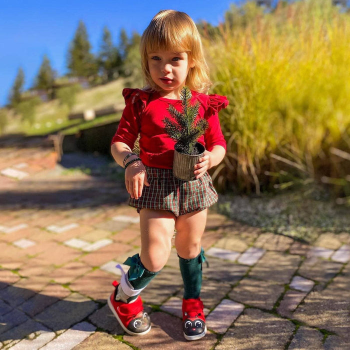 Ladybug Squeaky Toddler Shoes | Red Squeaky Shoes ikiki® Shoes