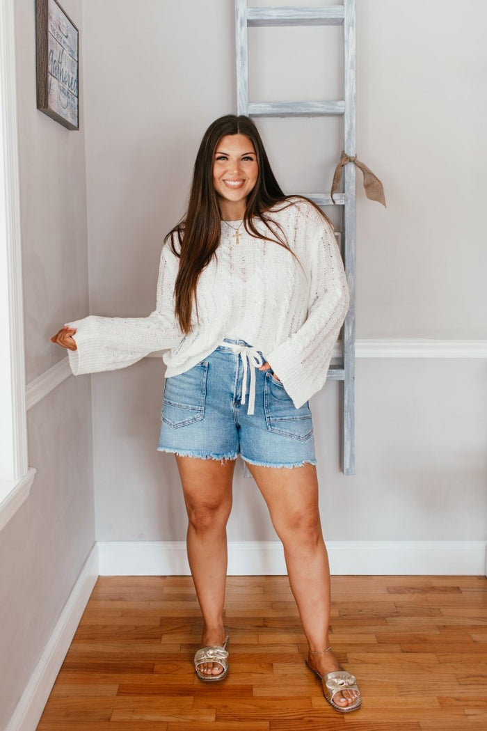 Light As A Feather Sweater - Macoma Boutique120 Long Sleeve