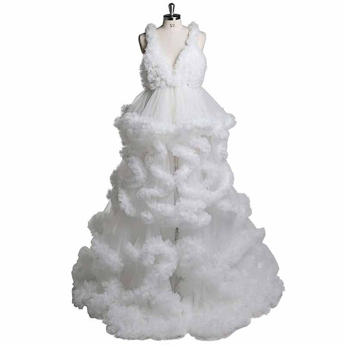 Long pleated dresses ladies custom maternity dresses