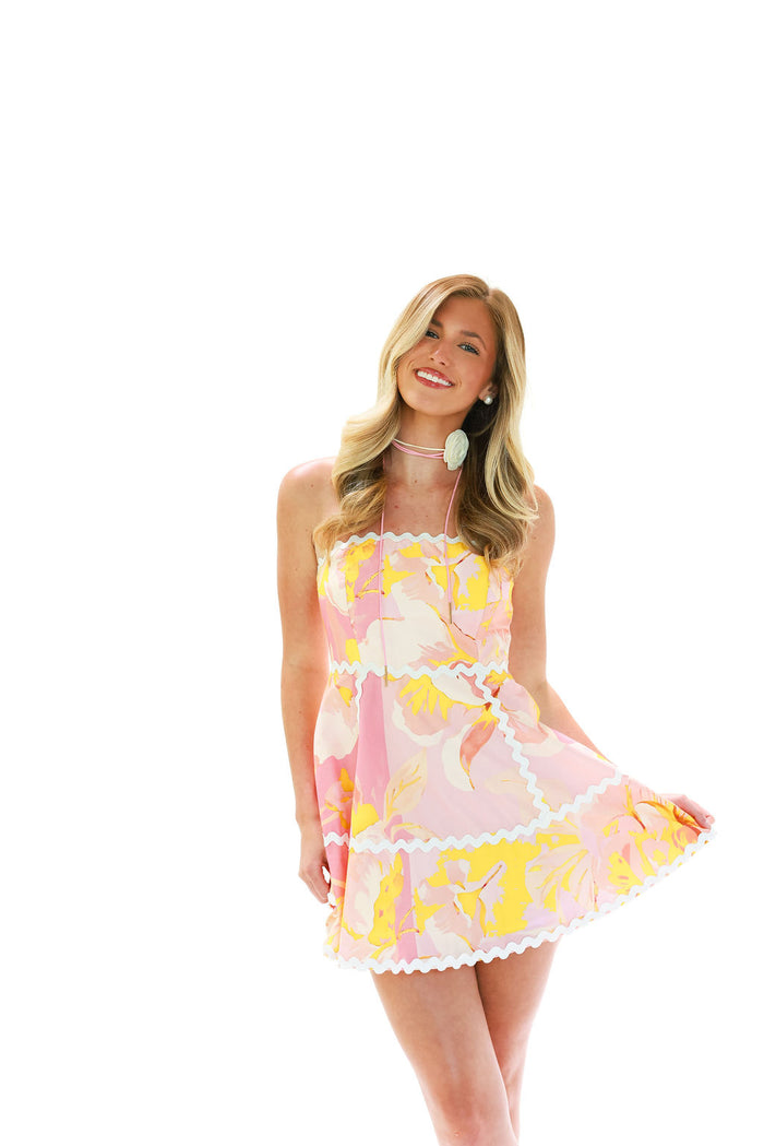 Marnie Mini - Pink Lemon Foral