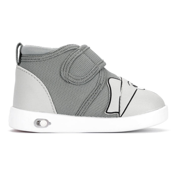 Mo Willems' Elephant Gerald Squeaky Toddler Shoes | Gray Squeaky Shoes ikiki® Shoes