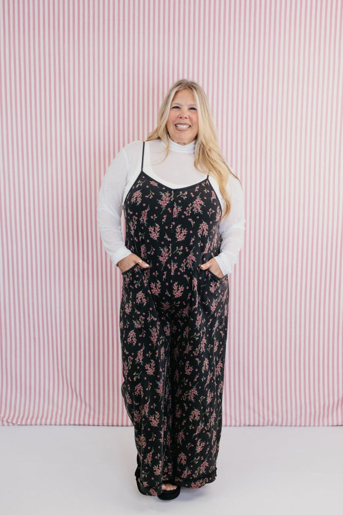 Moonlit Garden Overalls - Macoma Boutique260 Jumpsuits/Rompers/Overalls