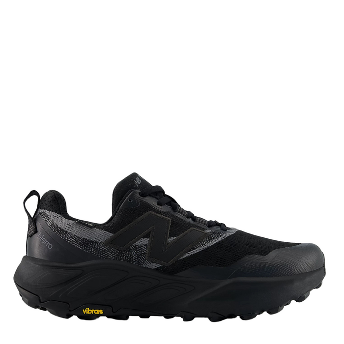 New Balance Men's Hierro V9 GORE-TEX® Trail Shoes in Black/Faded Black/Castlerock AW25