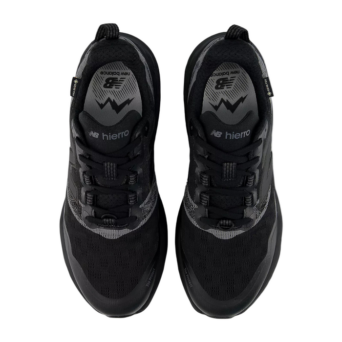 New Balance Men's Hierro V9 GORE-TEX® Trail Shoes in Black/Faded Black/Castlerock AW25