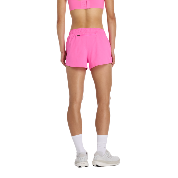 New Balance Women's RC Short 3" in Pink Heat SS26