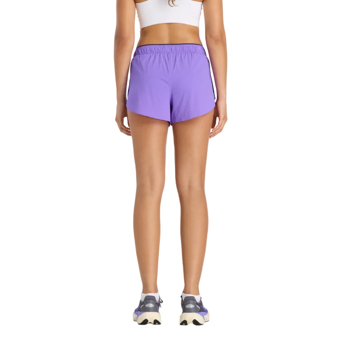 New Balance Women's RC Ultra Light Printed Short 3" in Electric Purple SS26