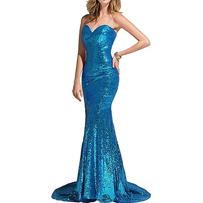 Off The Shoulder Mermaid Wedding Dress Long Prom Party Gowns