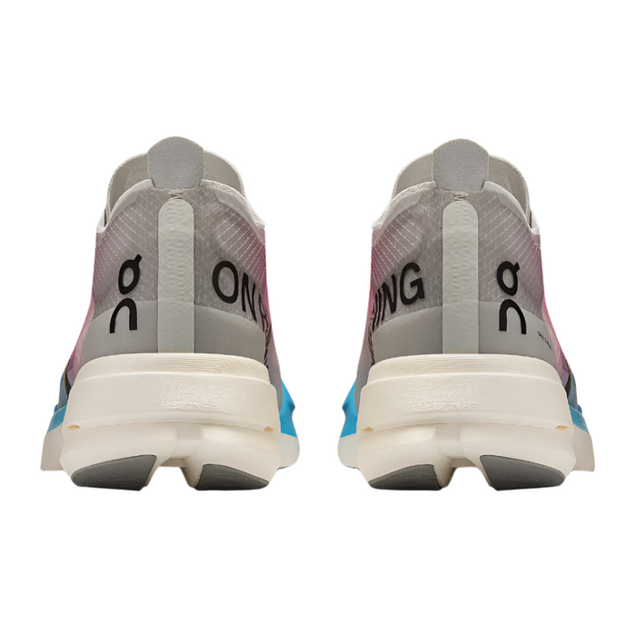On Women's Cloudboom Strike Running Shoes in White/Horizon AW25