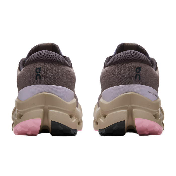 On Women's Cloudsurfer Trail 2 Waterproof Running Shoes in Cinder/Desert AW25