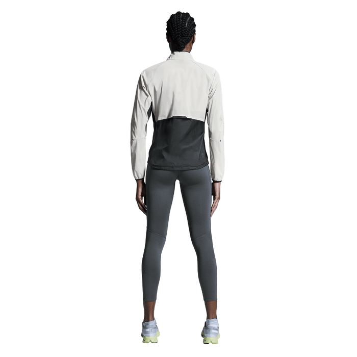 On Clothing On Women's Weather Jacket in Silver/Eclipse SS25 - Up and Running