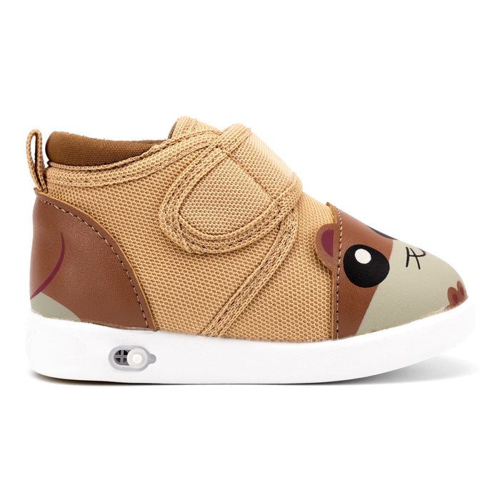 Otter Squeaky Toddler Shoes | Brown Squeaky Shoes ikiki® Shoes