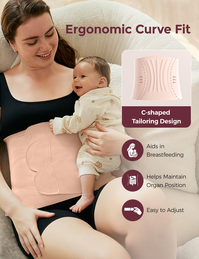 Pack Confort Grossesse : Ceinture de maintien Ergonest et soutien-gorge d’allaitement ultra doux sans coutures YN21
