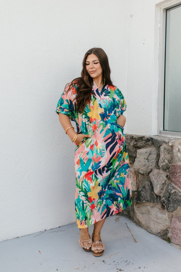 Painted Paradise Dress - Macoma Boutique250 Dresses