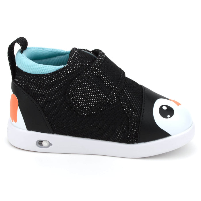 Black Penguin Squeaky Shoe V2 Left Shoe Right View