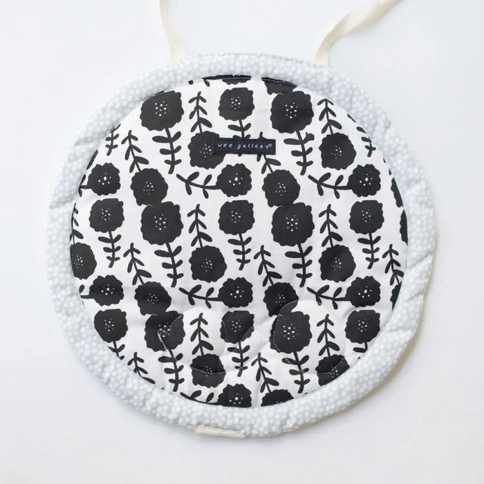 Petit tapis d'activité rond en coton bio Wee Gallery - Meadow - Lilinappy