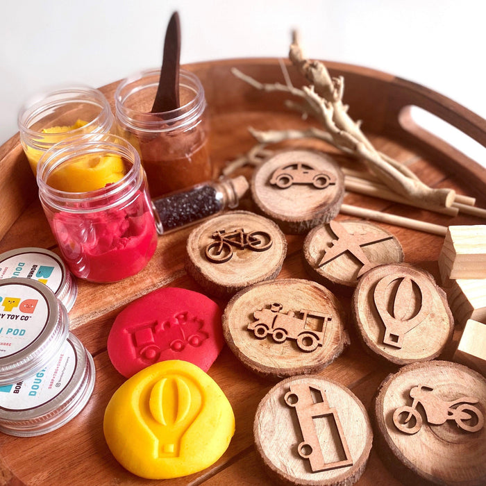 Play Dough Kit | Vehicle Theme | Sensory Play - Bombay Toy Company