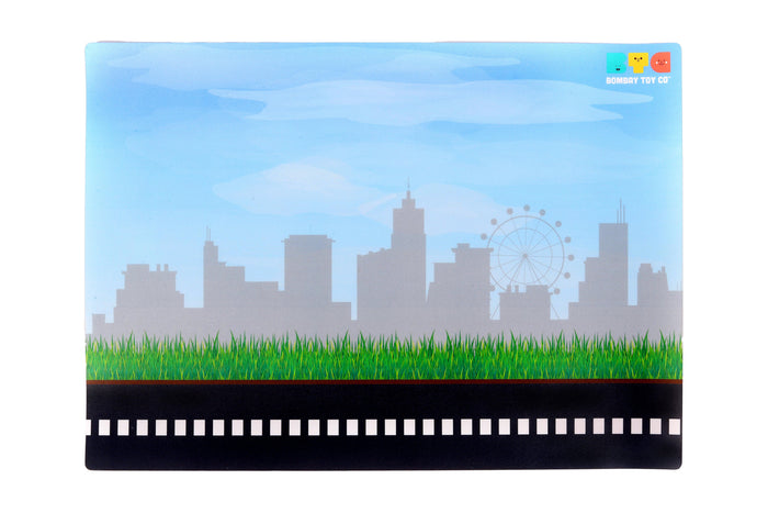 Play Dough Mat | Vehicle Theme | Reusable - Bombay Toy Company
